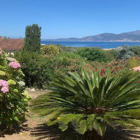 Corsicadream Cupabia, Dans Proche Porticcio, Vue Mer, Piscine Lägenhet