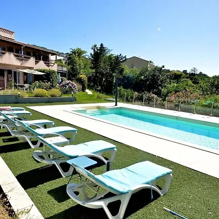 Corsicadream Cupabia, Dans Proche Porticcio, Vue Mer, Piscine Apartment
